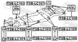 Febest TSB-LC101 Frame Cushion