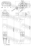 Febest 01640-008 Ignition Coil