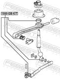 Febest 1999-GB-KIT Gear Shift Repair Kit
