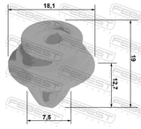 Febest 88570-047 Retainer Clip