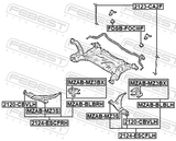 Febest 2124-ESCFLH Left Front Arm