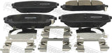 Febest 2201-DL3F Pad Kit, Disc Brake, Front - Kit