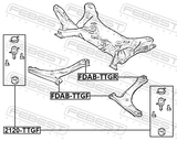 Febest 2120-TTGF Ball Joint Front Lower Arm