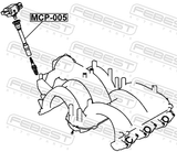 Febest MCP-005 Ignition Coil Tip