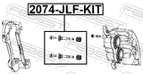 Febest 2074-JLF-KIT Front Caliper Slide Pin Kit