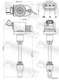 Febest 01640-013 Ignition Coil