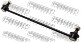 Febest 0123-KSP90F Front Stabilizer Link / Sway Bar Link