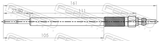 Febest 04642-002 Glow Plug