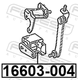 Febest 16603-004 Height Control Sensor