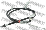 Febest 0299-T31PCLH Parking Brake Cable, Left
