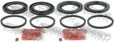 Febest 2075-CHALF Front Brake Caliper Repair Kit (Set For Two Sides)