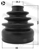 Febest 0515-CX7T Boot Inner CV Joint Kit 89X101X26.2