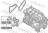 Febest 1290-G4KH Belt Tensioner