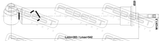 Febest 19110-002RR Shock Absorber Rear Right Gas.Twin Tube