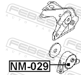 Febest NM-029 Rear Engine Mount