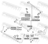 Febest 1532-002 Cam Sub-Assembly