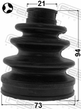 Febest 0115-NHW20RHT Boot Inner CV Joint Kit 73X94X21