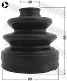 Febest 0215-Z50T Boot Inner CV Joint Kit 89X99X26
