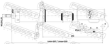 Febest 12110-007FL Shock Absorber Front Left Gas.Twin Tube