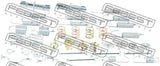 Febest 0104-GRJ150R-KIT Brake Shoe Fitting Kit