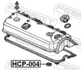 Febest HCP-004 Seal Ring, Spark Plug Tube