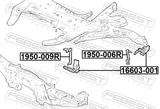 Febest 1950-006R Link, Height Control Sensor