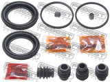 Febest 1275-TUCF Front Brake Caliper Repair Kit (Set For Two Sides)