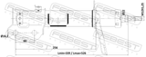 Febest 22110-002FL Shock Absorber Front Left Gas.Twin Tube