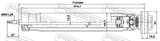Febest 05656587R Rear Shock Absorber