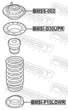 Febest BMSI-F10LOWR Rear Spring Lower Seat