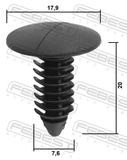 Febest 88570-191 Retainer Clip