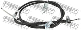 Febest 01100-ASA42LH Parking Brake Cable Assembly