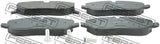 Febest 2901-DIIIF Pad Kit, Disc Brake, Front - Kit
