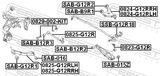 Febest 0829-002-KIT Repair Kit, Camber Adjusting Eccentric Bolt