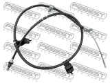 Febest 0199-PCGDJ150LH Parking Brake Cable, Left