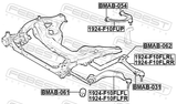 Febest BMAB-061 Bushing, Front Lower Control Arm