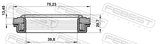 Febest 95RFW-40751321X Drive Shaft Oil Seal 39.8X75.23X13.45X20.7