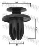 Febest 88570-046 Retainer Clip
