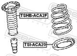 Febest TSI-ACA20 Front Spring Lower Seat