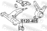 Febest 0120-405 Ball Joint Front Lower Arm