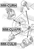 Febest MM-CUAFR Front Engine Mount At