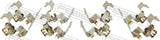 Febest 2003-WLR Disc Brake Clip Set (Set For Two Sides)