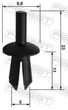 Febest 88570-073 Retainer Clip