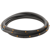 APDTY 179038 Door Rubber Weatherstrip Seal 2013-2019 Ford Escape Rear Left