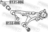 Febest 0132-006 Cam Sub-Assembly