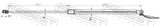 Febest 02117-006LH Tailgate Gas Strut Left