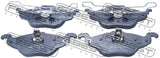 Febest 1801-ASGF Pad Kit, Disc Brake, Front (With Anti-Rattle Spring)