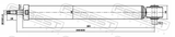 Febest 10651967R Rear Shock Absorber