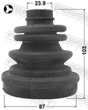 Febest 1015-J200T Boot Inner CV Joint Kit 87X103X23.9
