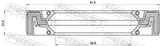 Febest 95QAY-34412121C Oil Seal Transaxle Case 32.9X41.5X21.4X21.4